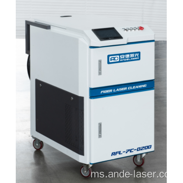 mesin pembersih laser gentian
